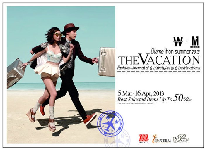 งาน W+M Blame It on Summer 2013: The Vacation