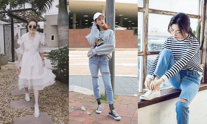 เก๋ามาตั้งแต่รุ่นพ่อ รวมไอเดียหยิบรองเท้าผ้าใบ Converse มาแมตช์ให้ปังกับทุกโอกาส