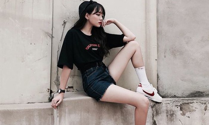 ไอเดีย ใส่ ขาสั้น โพสท่าถ่ายรูป อย่างไร ให้ขาไม่ใหญ่ ถ่ายออกมาแล้วดูดี