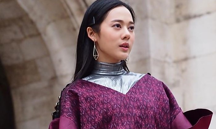 เริ่ดเวอร์! "ทับทิม อัญรินทร์" กับแฟชั่นผ้าไทยประยุกต์ ไปทัวร์ยุโรป
