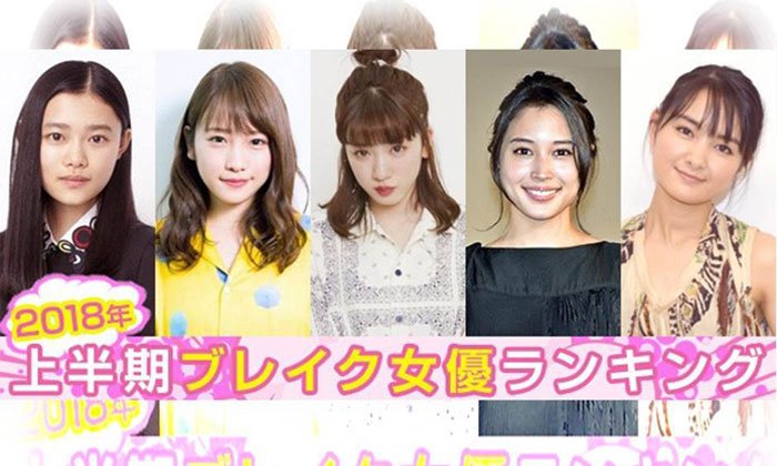 10 อันดับนักแสดงสาวฝีมือดีที่กำลังฮอตฮิตในครึ่งปีแรก 2018