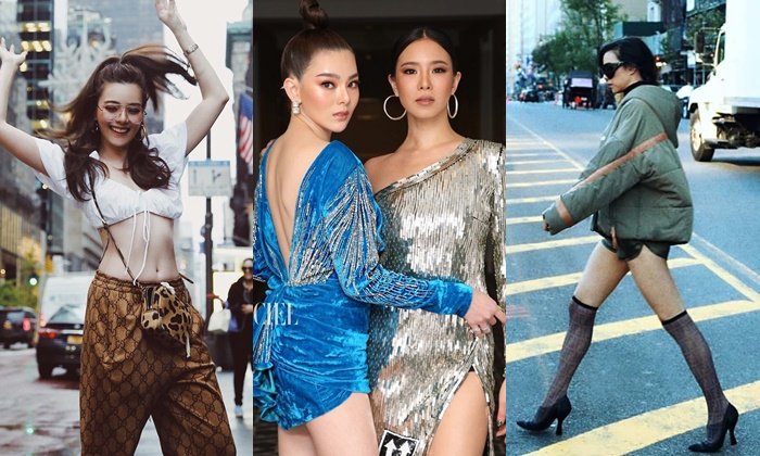 ฝรั่งยังต้องเหลียวมอง! รวมแฟชั่น คริส-ดิว สวยแซ่บเผ็ดไกลถึงนิวยอร์ก