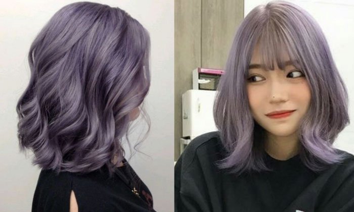 มาแรง สีผม ม่วงอมเทาหม่น ทำยังไงก็สวย ฮิตสุดๆ