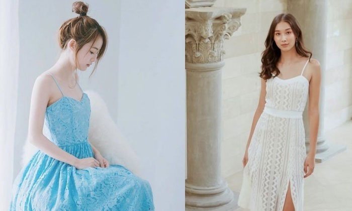 รวม 20 สไตล์ใส่เดรสลูกไม้เรียบร้อยดูดี นึกไม่ออกก็เเค่ใส่เดรส