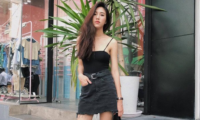 แชร์ 20 ไอเดียใส่ "กระโปรงยีนส์สั้น" เเบบเซ็กซี่เบาๆ