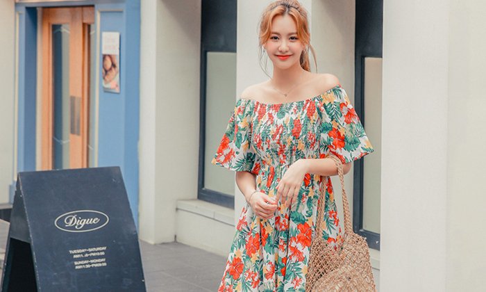 ซัมเมอร์ลั้นลาด้วยเดรสสุดน่ารัก ร้อนแบบนี้ต้องสีสันสดใส