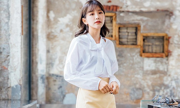 "เสื้อคอผูกโบว์" แฟชั่นหวานๆ สำหรับสาวออฟฟิศ