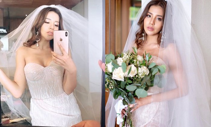 "ใบเตย อาร์สยาม" กับชุดเจ้าสาวสุดแซ่บ ไม่เสมอหูอย่าเรียกหนูใบเตย!