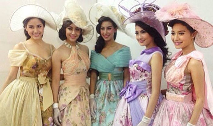 ชุดสวยเด่น ดับ โดด เด้ง ของกองทัพดาราช่อง 3