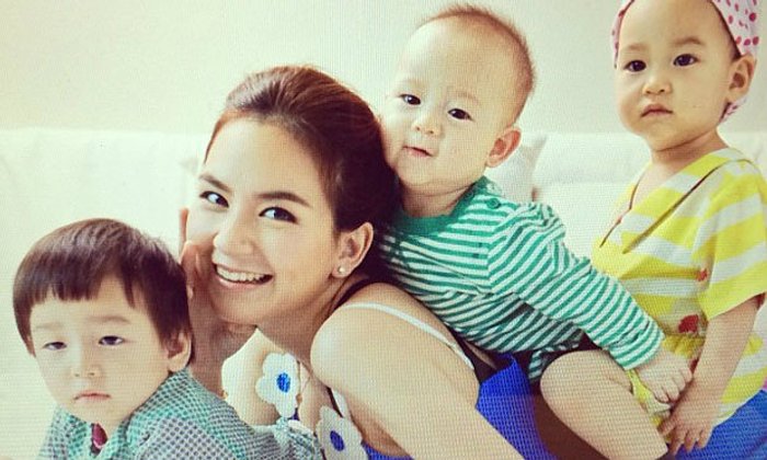 พลอย ชิดจันทร์ คุณแม่ลูกสาม ยังแจ๋ว!