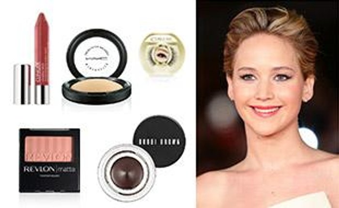 Glow and glam like Jennifer Lawrence
