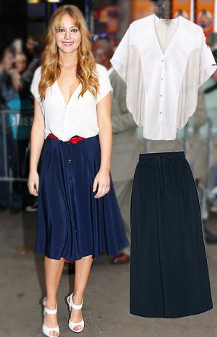 Jennifer Lawrence สาวผู้มาไฟในลุคน่ารักๆสบายๆที่ใครเห็นก็หลงรัก