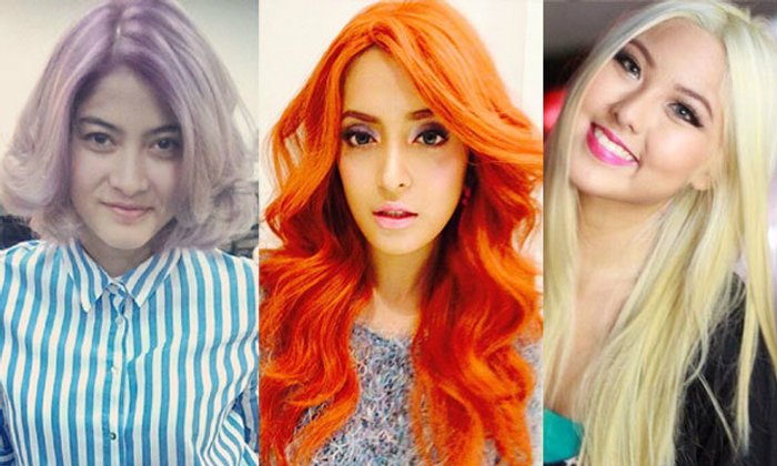 5 อันดับดาราสาวทำสีผมแล้วสวยเกิด