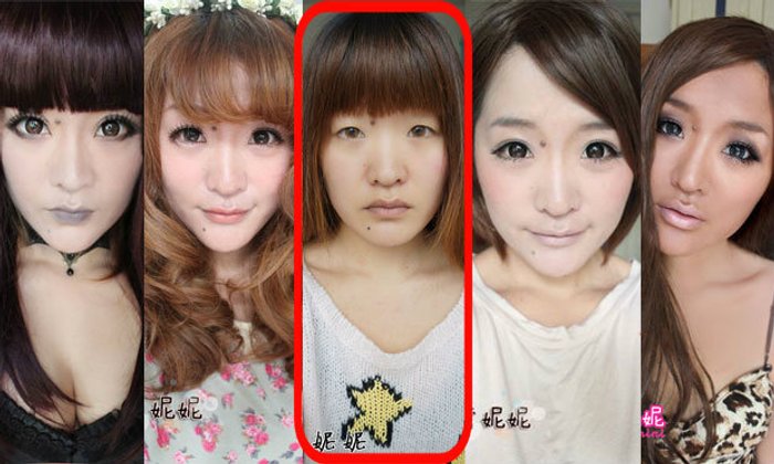 เปลี่ยนสาวหมวย ให้สวยหลากลุค ด้วยการแต่งหน้า!