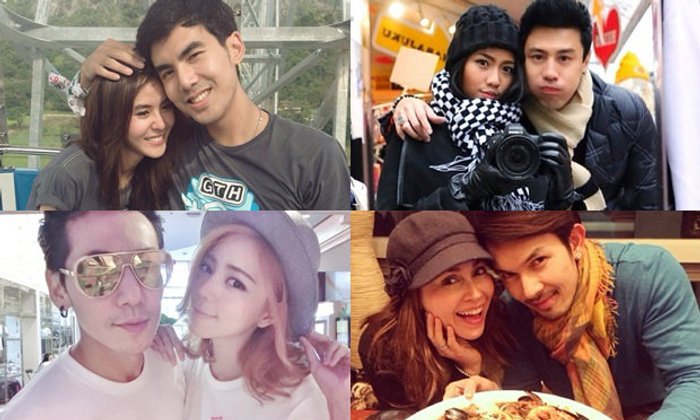 คู่รักดารา สวีทหวานรับวันวาเลนไทน์