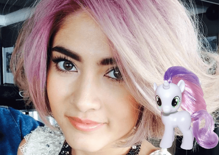 อินเทรนด์กับปีม้า ด้วยสีผมพาสเทลแบบ Little Pony