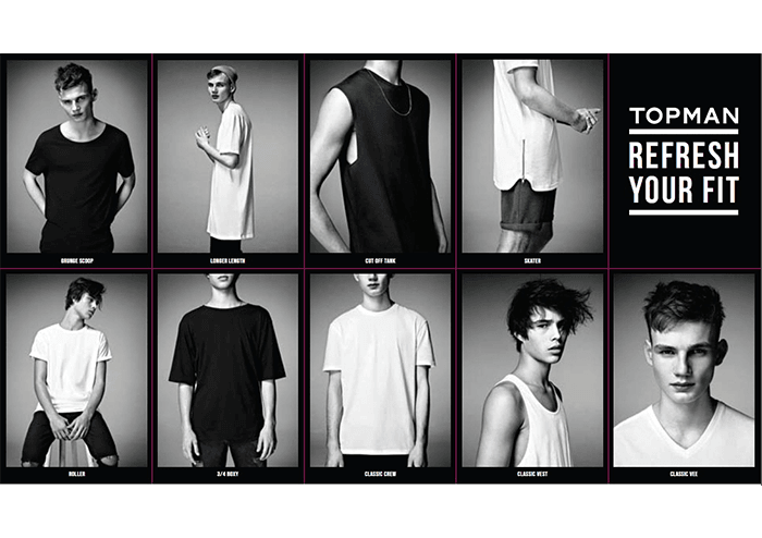 9 นวัตกรรมใหม่ในการดีไซน์เสื้อยืดเบสิคสไตล์ TOPMAN