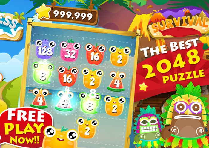 เกมส์ Puzzle สไลด์ผลไม้สุดน่ารักและกำลังเป็นกระแสนิยม