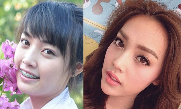 พัฒนาการความงามของนางเอกยิ้มหวาน น้ำตาล พิจักขณา