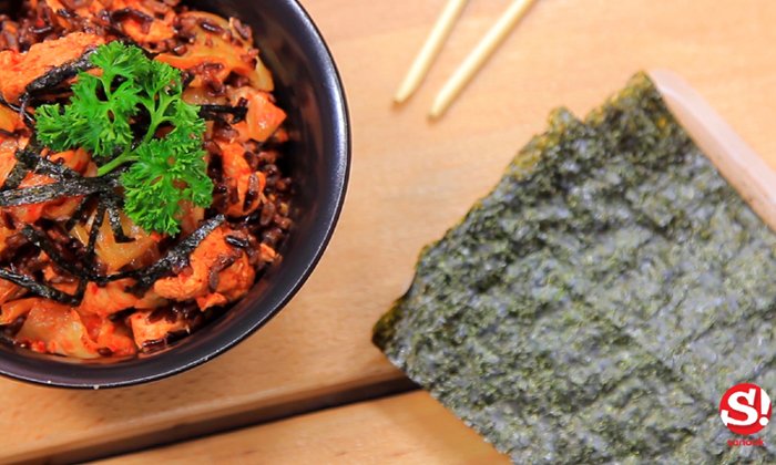 สูตรข้าวผัดกิมจิ บำรุงสมอง ทำง่ายจากไมโครเวฟ
