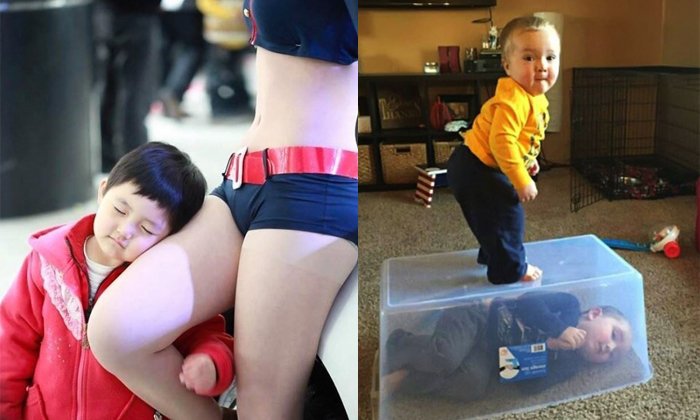 16 ภาพ ความน่ารักของลูก ที่เล่นใหญ่จนพ่อแม่กลั้นน้ำตาไว้ไม่อยู่