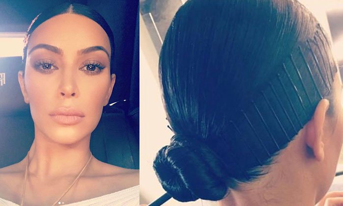 เทรนด์ติดกิ๊บติดผมสุดชิคของ Kim Kardashian
