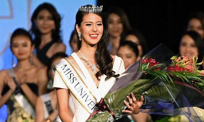 โมโมโกะ อาเบะ คว้าตำแหน่งมิสยูนิเวิร์สเจแปน ประจำปี 2017