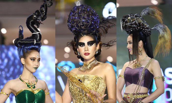 แฟชั่นผม HAIR PASSION SHOW 2017 by ชลาชล อคาเดมี