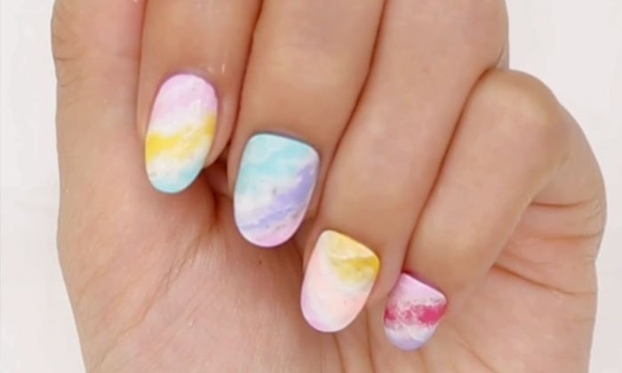 ลายเล็บขนมสายไหม เทรนด์ใหม่จากญี่ปุ่น