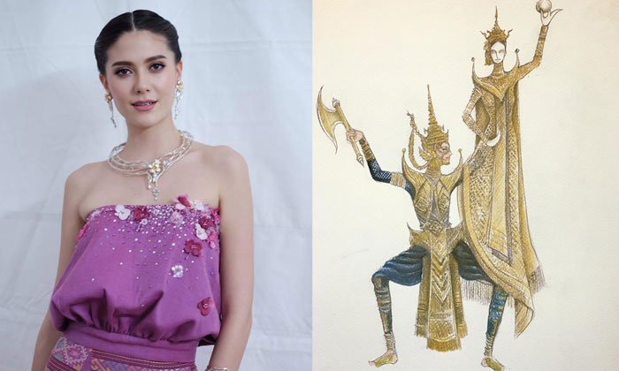 เมขลาล่อแก้ว ชุดประจำชาติสวยเข้าตา ลุ้นอวดโฉมบนเวทีมิสยูนิเวิร์ส 2017