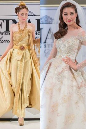 แฟชั่นโชว์ชุดแต่งงาน เลอค่าสุดอลังการ แบรนด์ฟินาเล่
