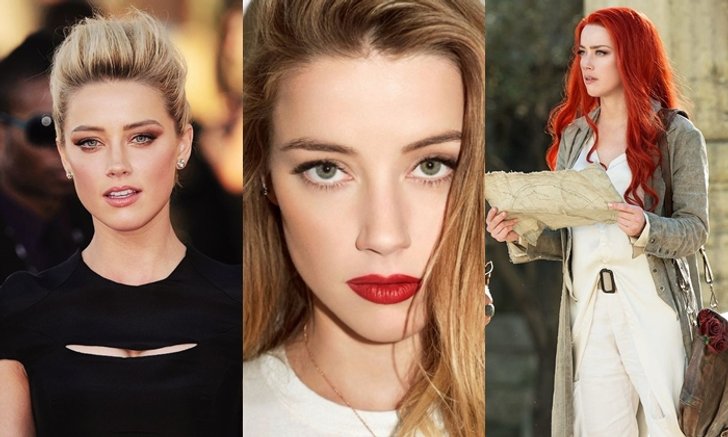 พาส่อง! ลุคเมคอัพ Amber Heard นางเอกสาวจากเรื่อง Aquaman