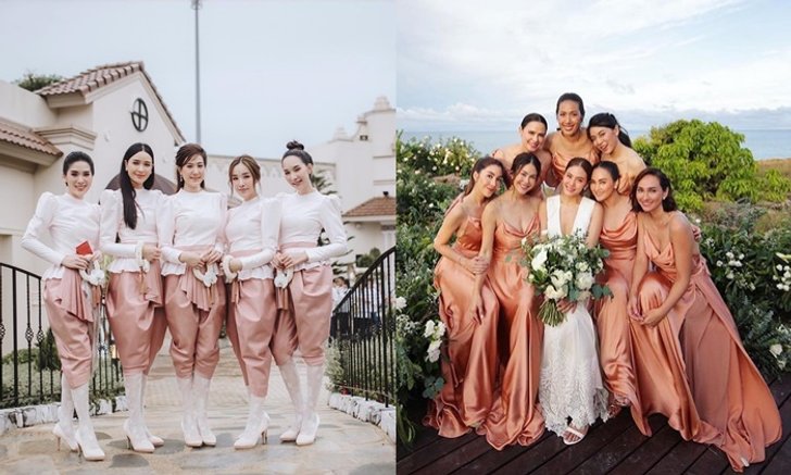 15 ไอเดียชุดเพื่อนเจ้าสาวสุดปังแห่งปี 2018 งานแต่งดาราปีนี้ ไม่มีใครยอมใครจริงๆ