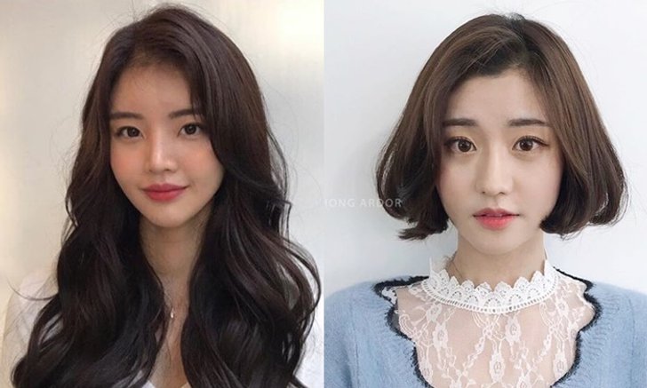 15 ไอเดียทรงผมมีวอลลุ่มเเบบโคเรียนเกิร์ล
