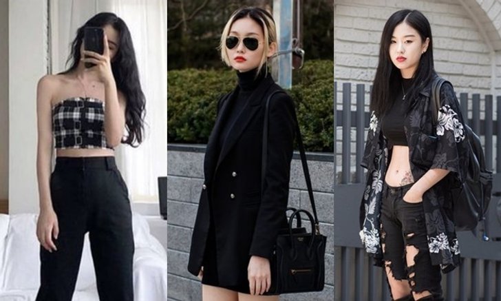 รวม 30 ไอเดียแฟชั่น All Black คุมโทนสีดำแบบคูลๆ