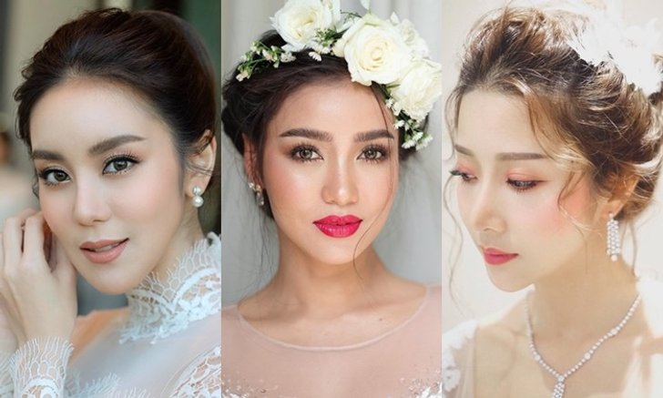 เก็บไว้เป็นไอเดีย 15 โทนแต่งหน้าเจ้าสาวหวานๆ ที่กำลังมาแรงในปี 2019