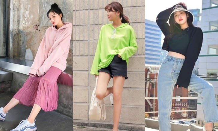 25 สไตล์แมตช์เสื้อฮู้ดให้ดูชิคเเบบสายเกา