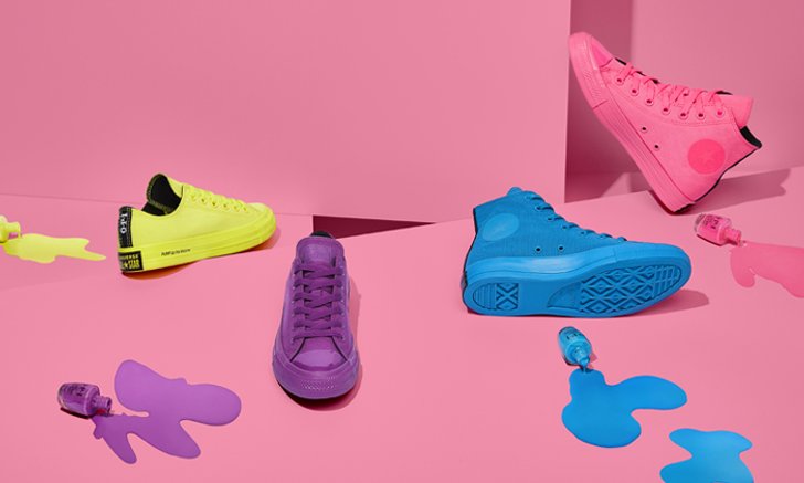 Converse X OPI รองเท้าผ้าใบสีนีออนสุดจี๊ด ที่แฟชั่นนิสต้าไม่ควรพลาด!
