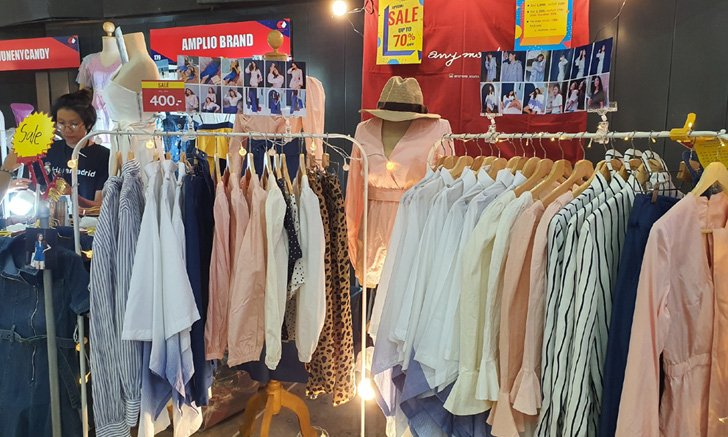 ชี้เป้างานเซลล์ที่สาวๆ ไม่ควรพลาด! TGIF Market รวมแบรนด์แฟชั่นจากโลกออนไลน์ ลดสูงสุด 70%