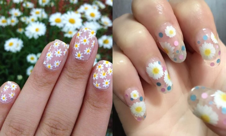 So Daisy รวมเล็บลายดอกเดซี่ น่ารักสุด คิวท์สุด