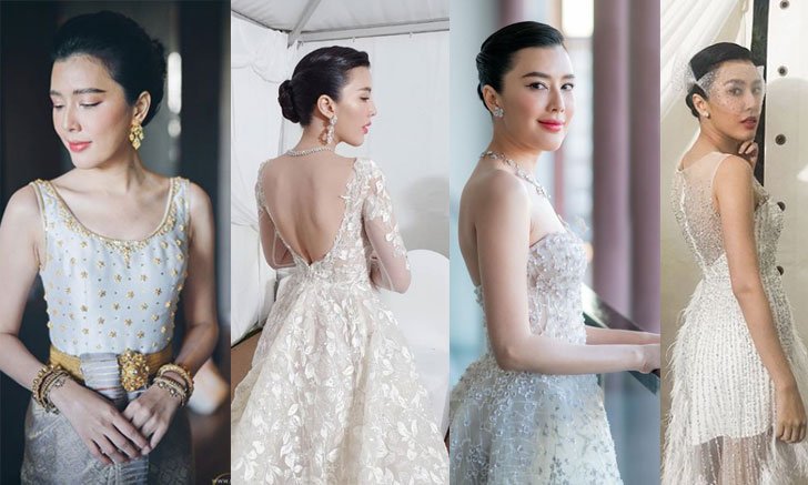 7 ชุดกว่า 10 ล้าน! ชุดแต่งงาน "บี มาติกา" สวยหรูสุดอลังการ งดงามทุกชุด