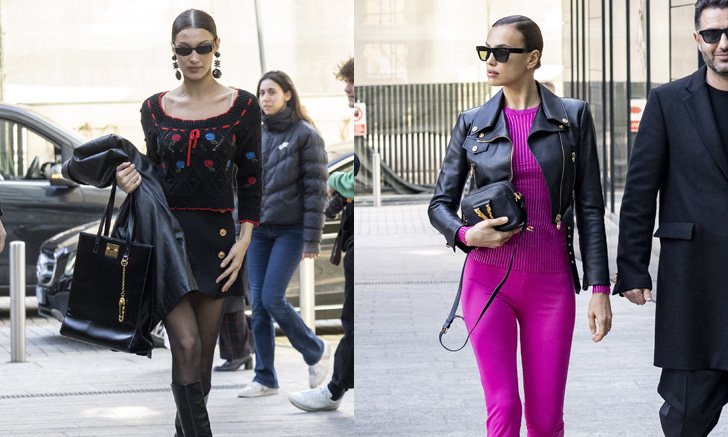 รวมลุคนางแบบตัวแม่ ก่อนเดินแฟชั่นโชว์ Versace Fall/Winter 2020