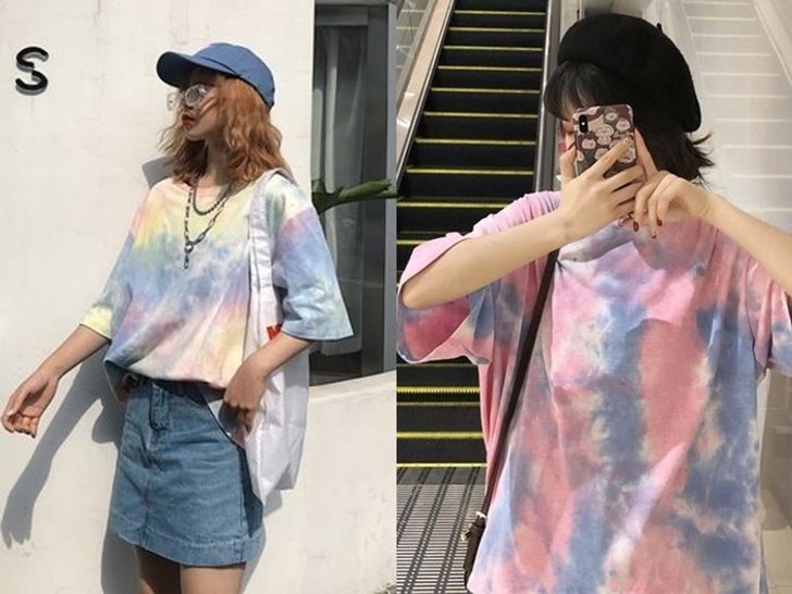 40 แฟชั่นเสื้อมัดย้อม ใส่สู้ร้อนรับซัมเมอร์! 40 แฟชั่นเสื้อมัดย้อม ใส่สู้ร้อนรับซัมเมอร์!