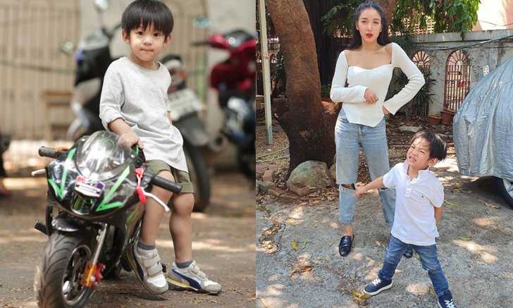 "น้องเรซซิ่ง" ลูกชายสุดหล่อของ "แม่แพท ณปภา" 3 ขวบกับความหล่อชัดขึ้นเรื่อยๆ