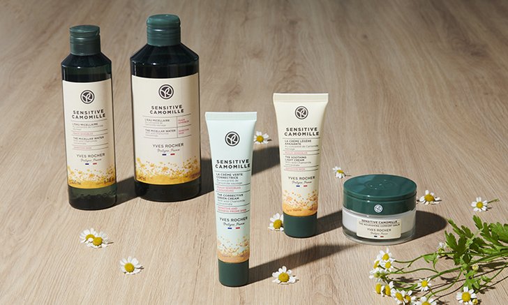 ผลิตภัณฑ์บำรุงผิว SENSITIVE CAMOMILLE จาก Yves Rocher