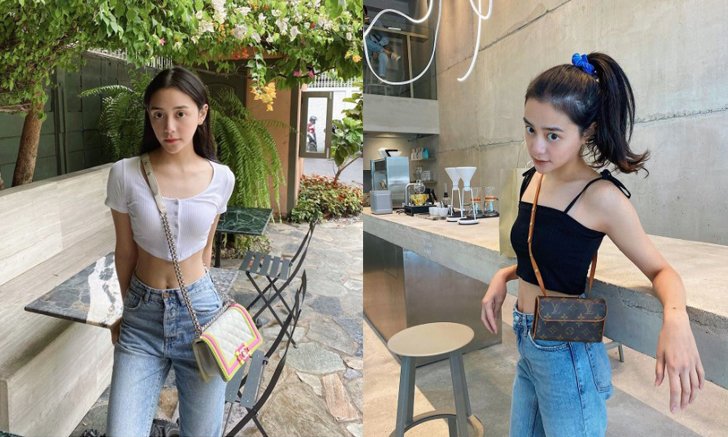 "หยดน้ำ นัดดาภรณ์" กับแฟชั่นกระเป๋าแบรนด์เนมสวยหรู ดูดีทุกใบ