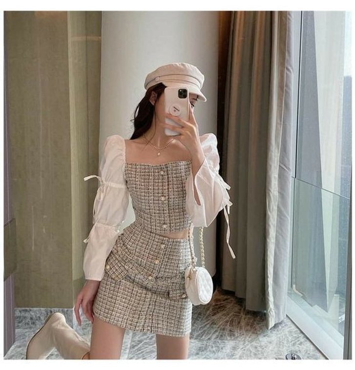 โอ้โห ไฮโซขั้นสุด! รวม 50 ไอเดียแมทช์คอสตูม "ผ้าทวีต" สไตล์สุดหรู ลูก