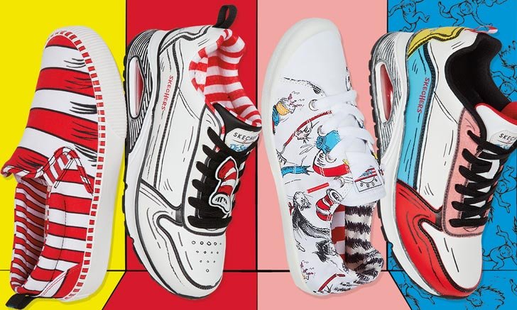 สีสันสดใส มาพร้อมความคิวท์ บนสนีกเกอร์ SKECHERS X Dr. Seuss