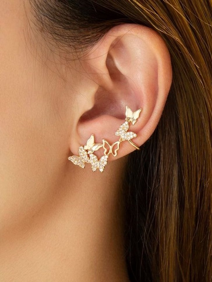 สวยไม่เจ็บ! แฟชั่น Ear Cuff ไม่ต้องเจาะหูก็ใส่ได้