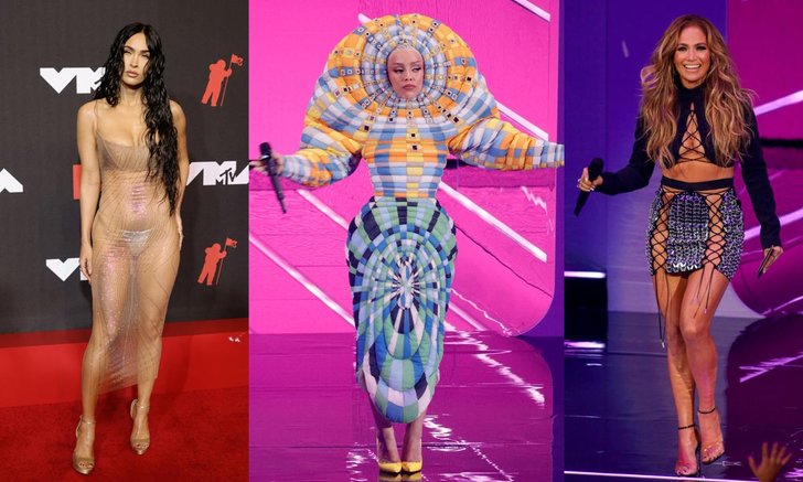 แฟชั่นพรมแดงงาน MTV Video Music Awards 2021 ใครเด่น ใครดับ ซูม!